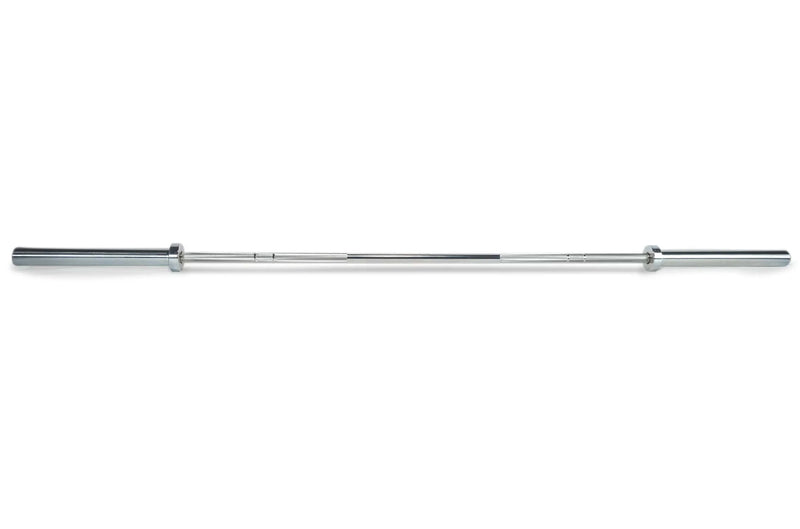 7' USA BRIGHT ZINC OLYMPIC BARBELL