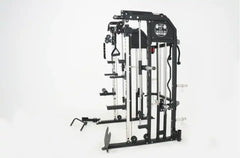 JACKED UP POWER RACK ALL-IN-ONE FUNCTIONAL TRAINER CABLE CROSSOVER CAGE HOME GYM W/ SMITH MACHINE